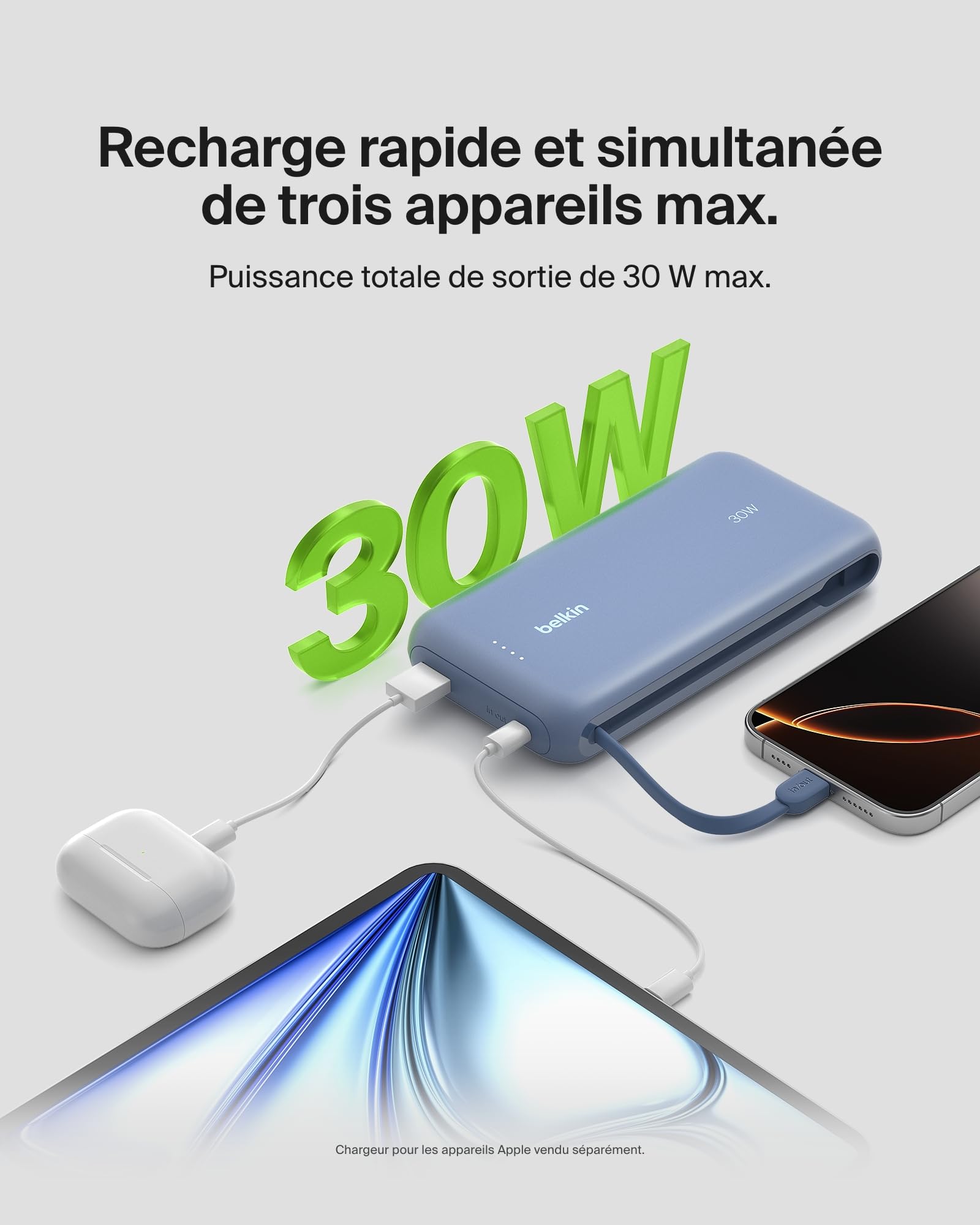 batterie-externe-belkin-boostcharge-20k-avec-c-ble-usb-c-int-gr-30w-power-delive image 3