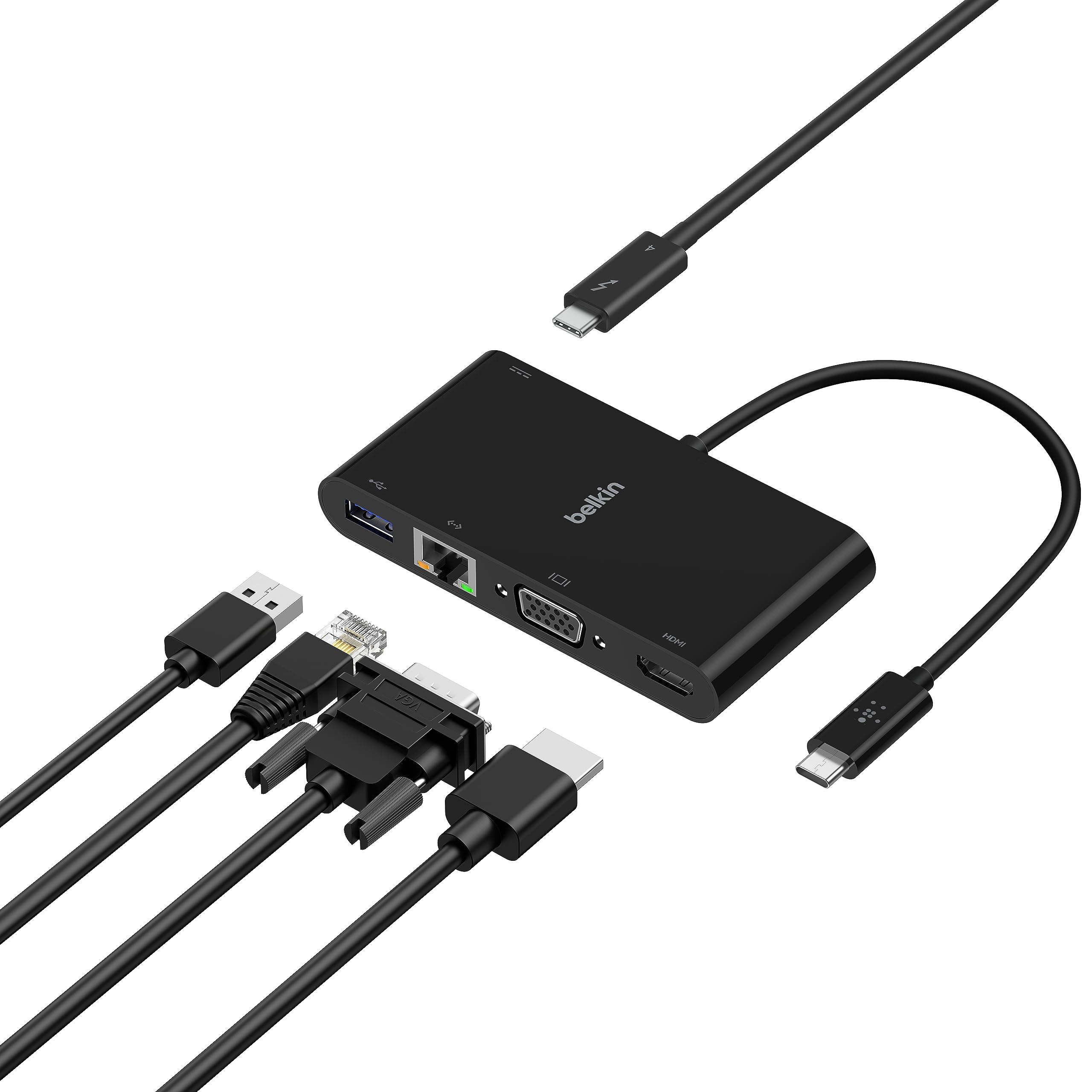belkin-adaptateur-usb-c-vers-vga-recharge-1080p-avec-power-delivery-60w image 2