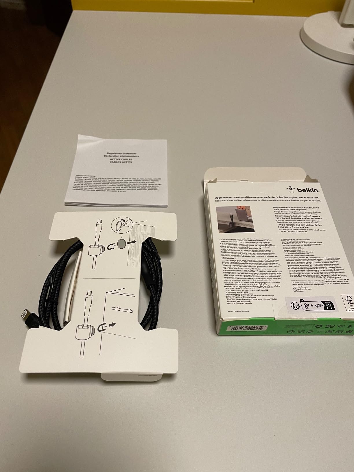 Bon câble, prix un peu élevé