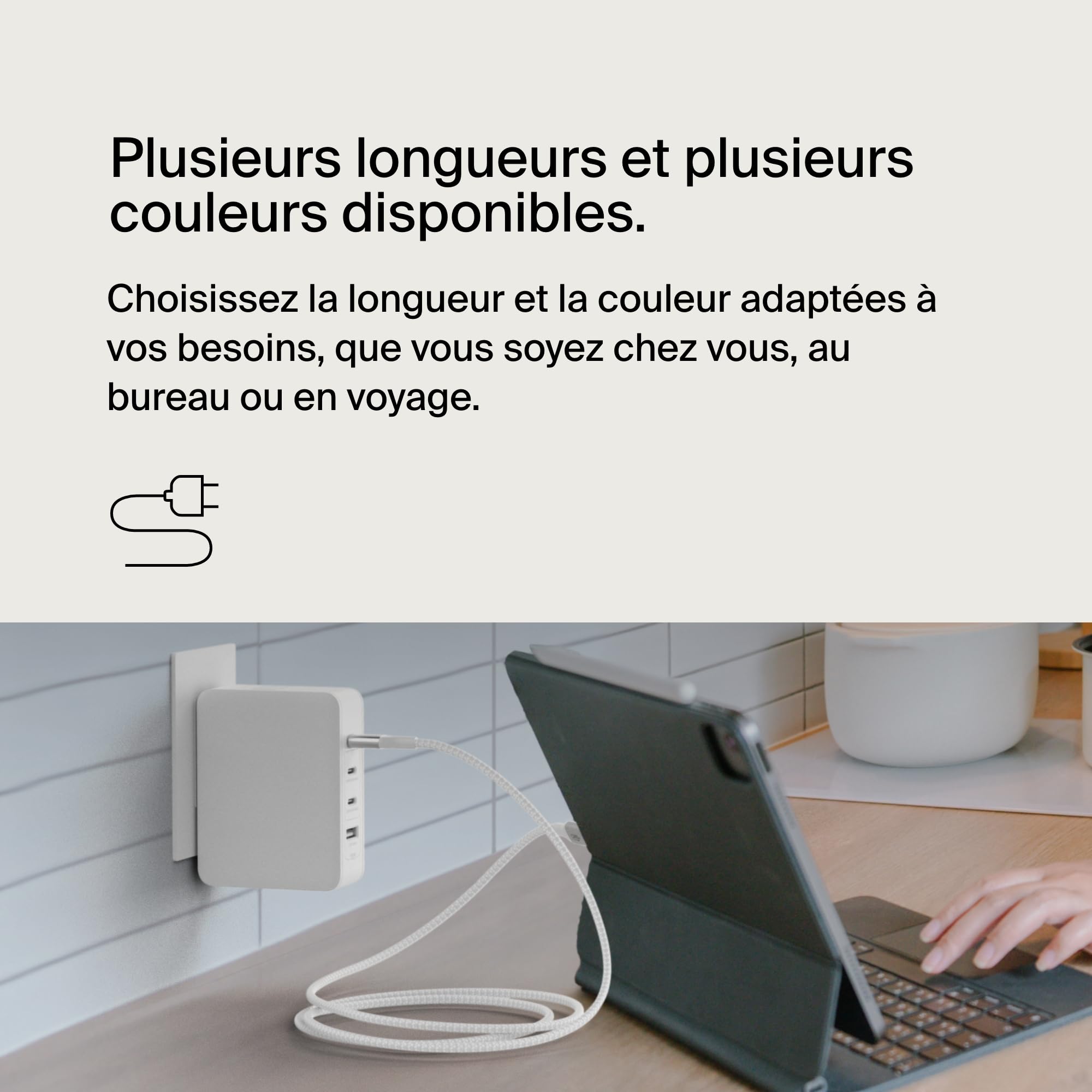 belkin-boostcharge-c-ble-usb-c-vers-usb-c-240-w-1-m-gaine-tress-e-blanc image 5