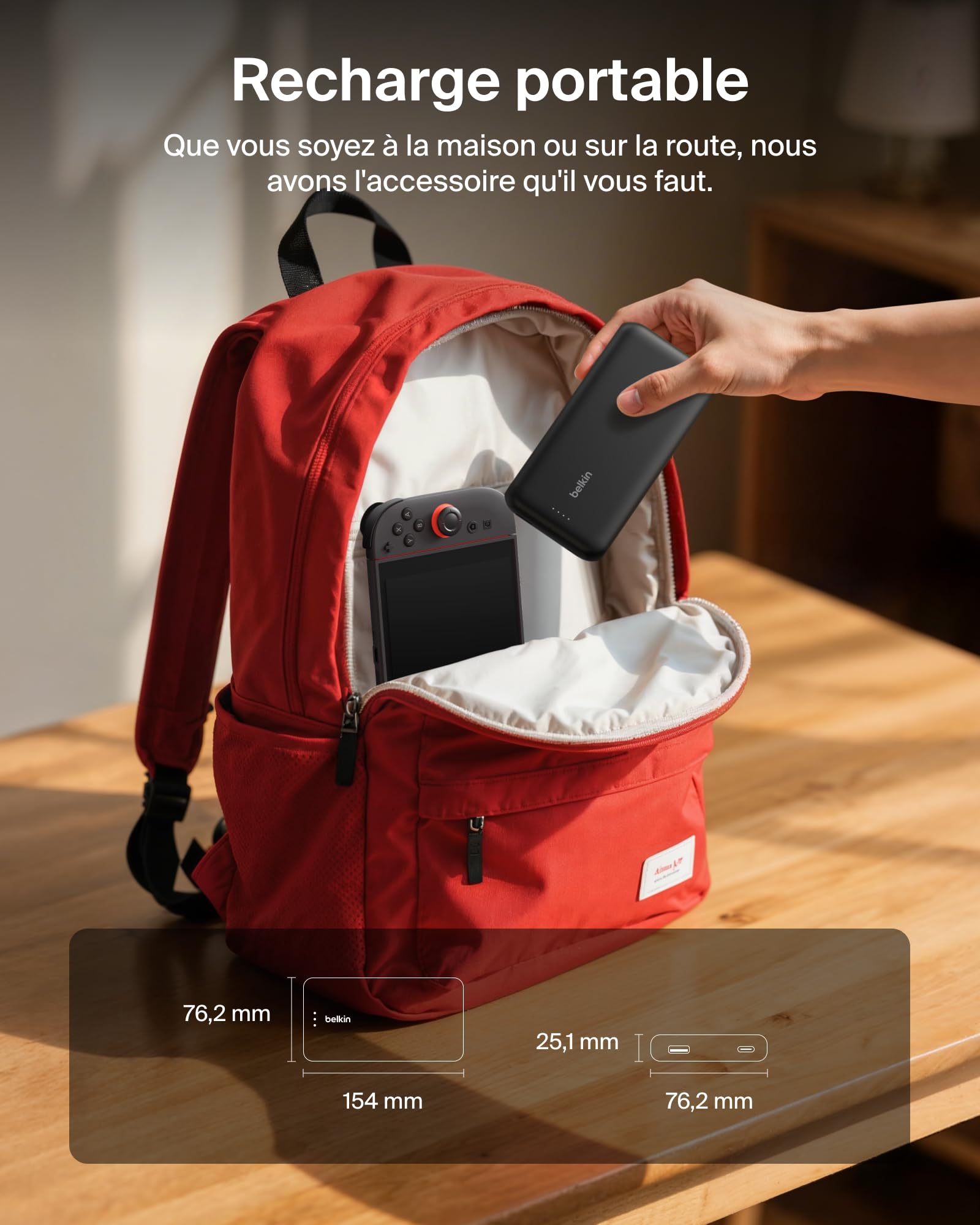 belkin-gaming-batterie-externe-20000mah-30-w-avec-c-ble-usb-c-int-gr-chargeur-po image 6