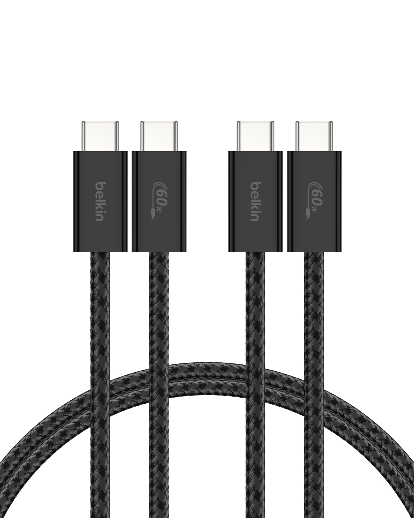 belkin-boostcharge-c-bles-usb-c-vers-usb-c-tress-s-1-5m-60w-pack-de-2-noir-pour- image 1