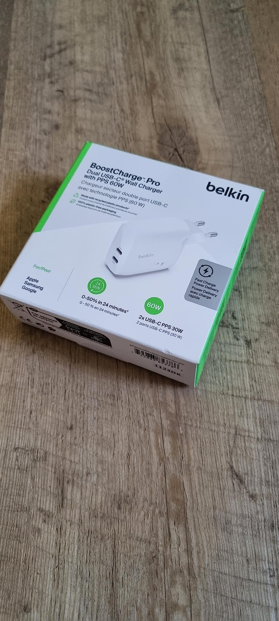 Chargeur puissant et pratique