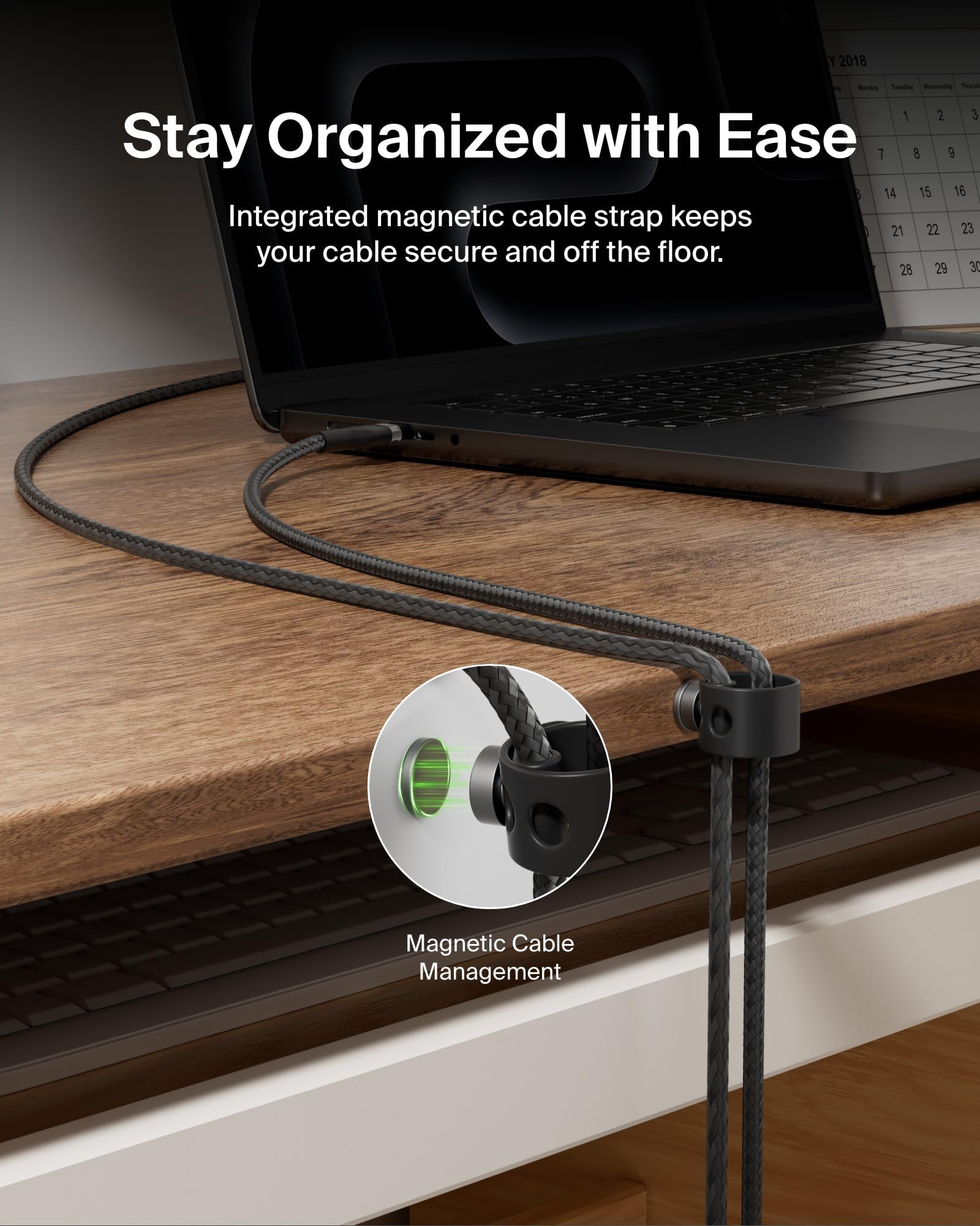 belkin-boostcharge-pro-flex-c-ble-usb-c-gaine-tress-e-2-m-noir image 4