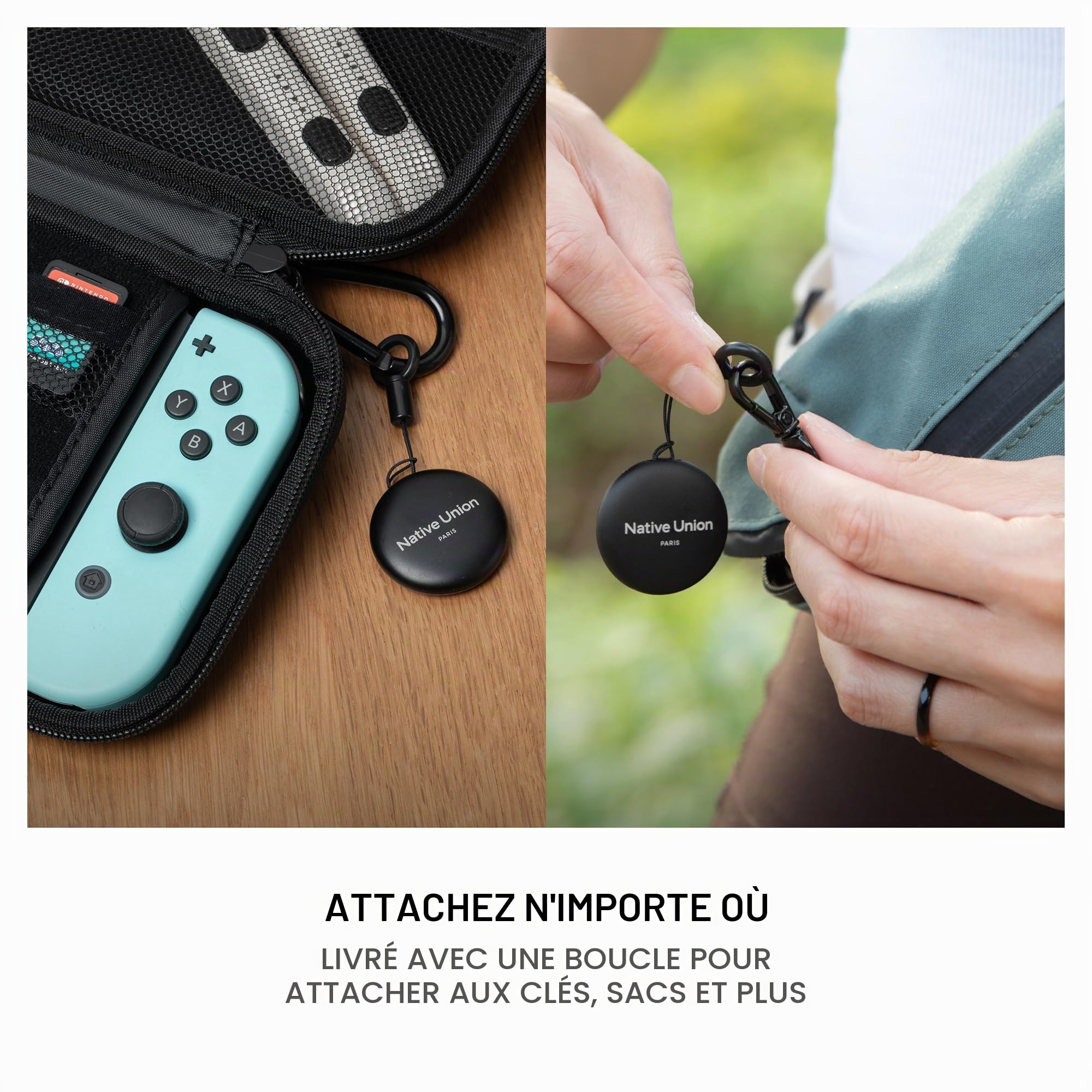 native-union-find-it-tag-tracker-bluetooth-pour-cl-s-sacs-bagages-compatible-app image 4