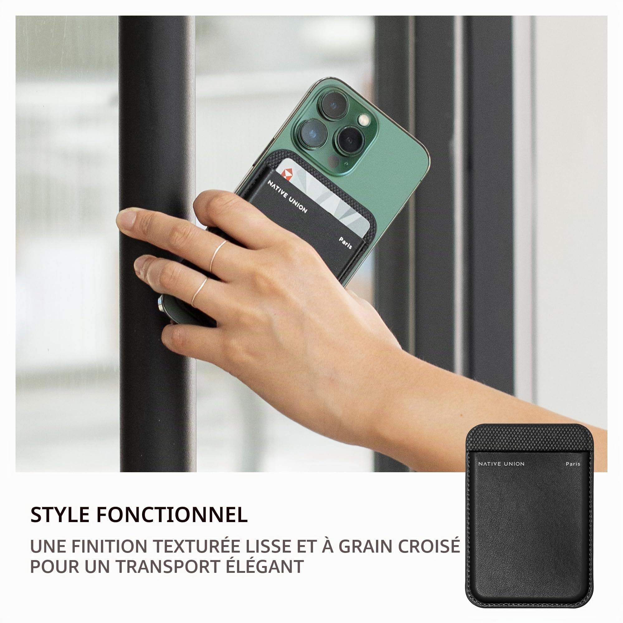 native-union-re-classic-wallet-portefeuille-magn-tique-magsafe-pour-iphone-3-car image 6
