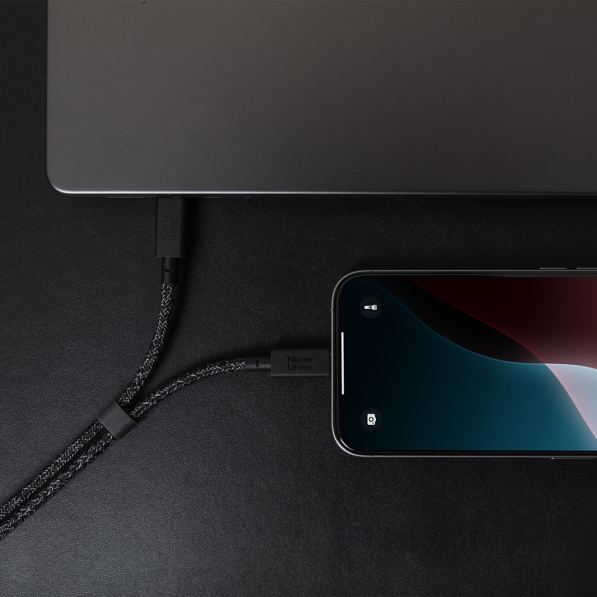 c-ble-2-en-1-belt-cable-native-union-usb-c-vers-usb-c-140w-avec-connecteur-doubl image 4