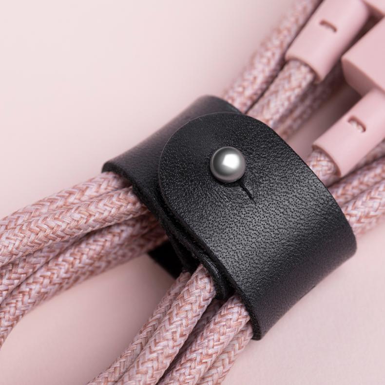 native-union-belt-cable-usb-a-vers-lightning-1-2-m-avec-sangle-en-cuir image 2