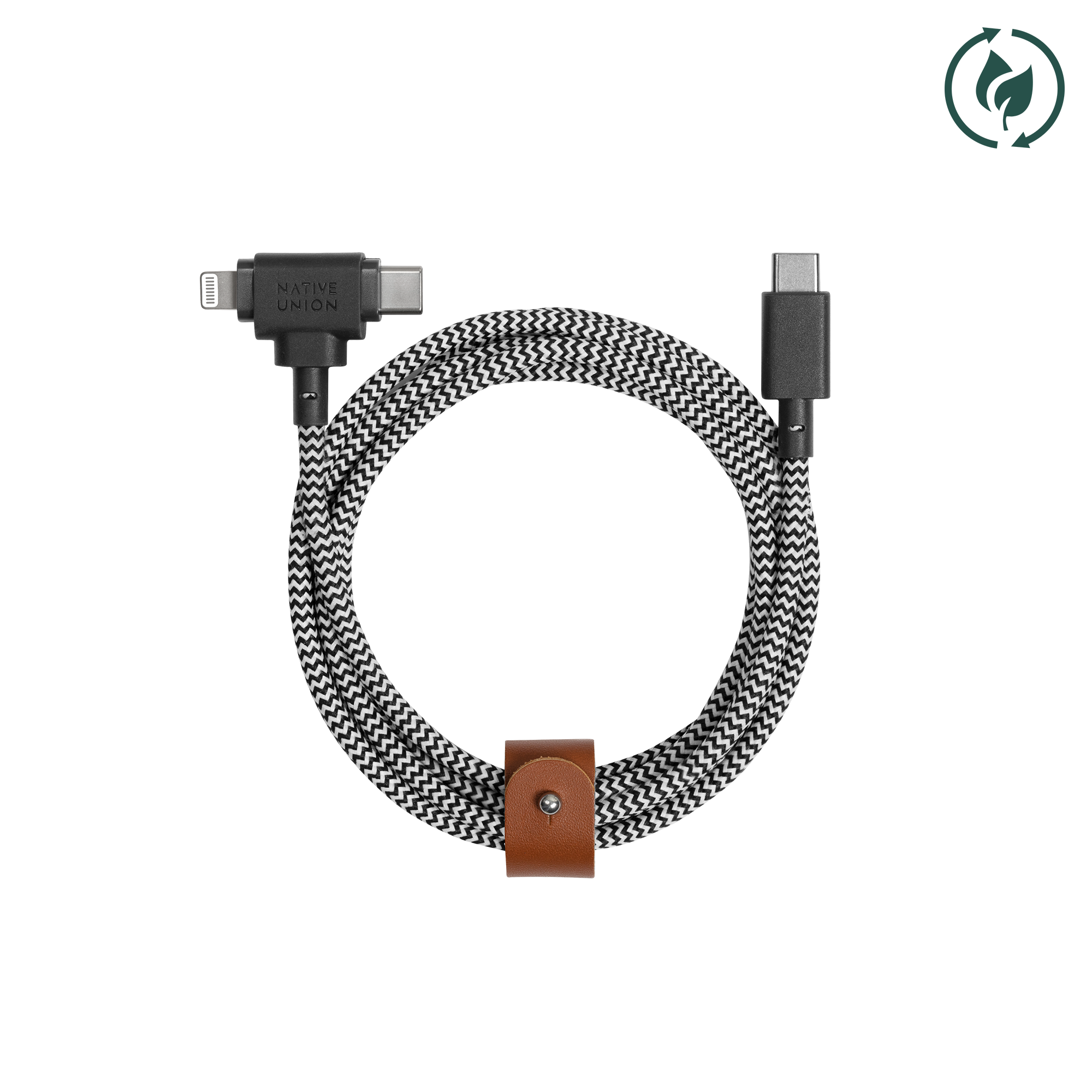 native-union-belt-cable-duo-usb-c-vers-usb-c-et-lightning image 4