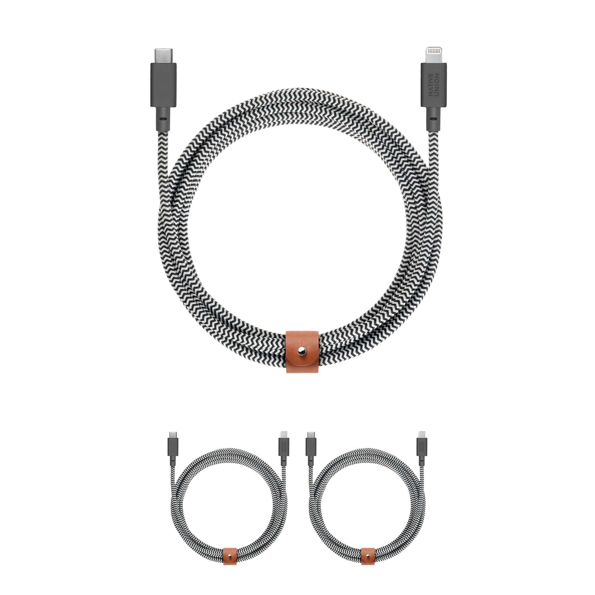 native-union-belt-cable-xl-c-ble-usb-c-vers-lightning-3-m-charge-rapide-power-de image 1