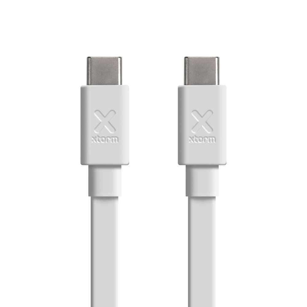 xtorm-flat-cable-usb-c-pd-1-m-tre-c-ble-plat-anti-emm-lement image 2