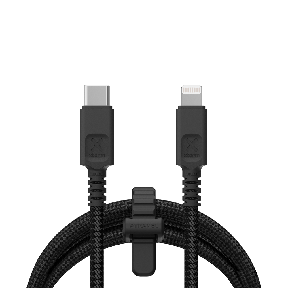 xtorm-next-gen-cable-usb-c-vers-lightning-1-5-m-noir image 1
