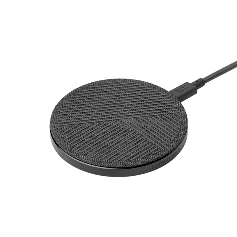 native-union-drop-chargeur-sans-fil-qi-10w-avec-base-en-aluminium image 1