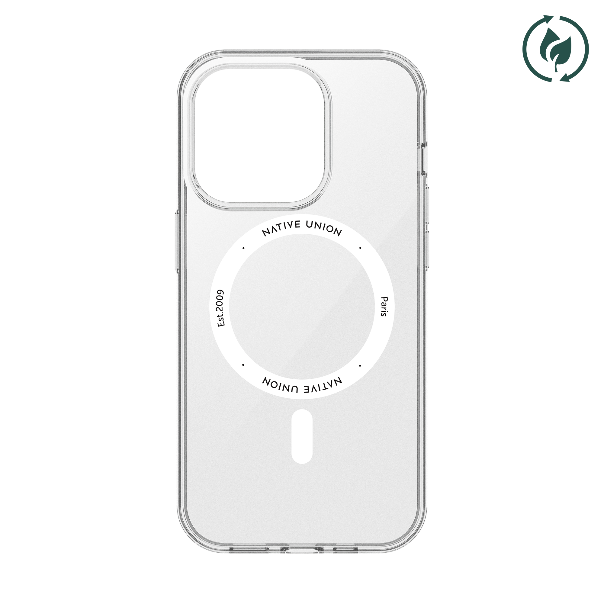 coque-native-union-re-clear-pour-iphone-14-transparente-recycl-e-magsafe image 1