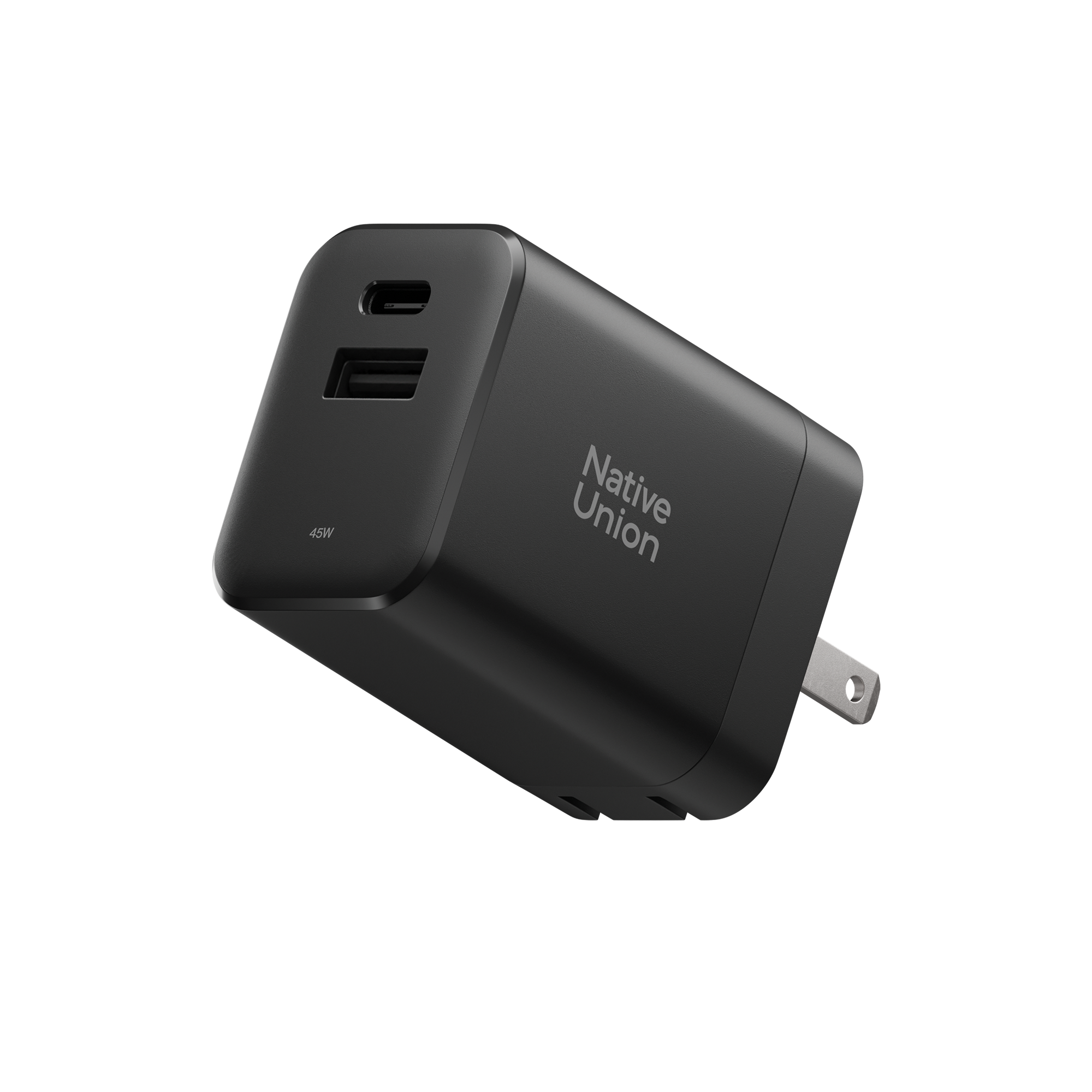 chargeur-rapide-gan-45w-native-union-avec-double-port-usb-c-et-usb-a image 1