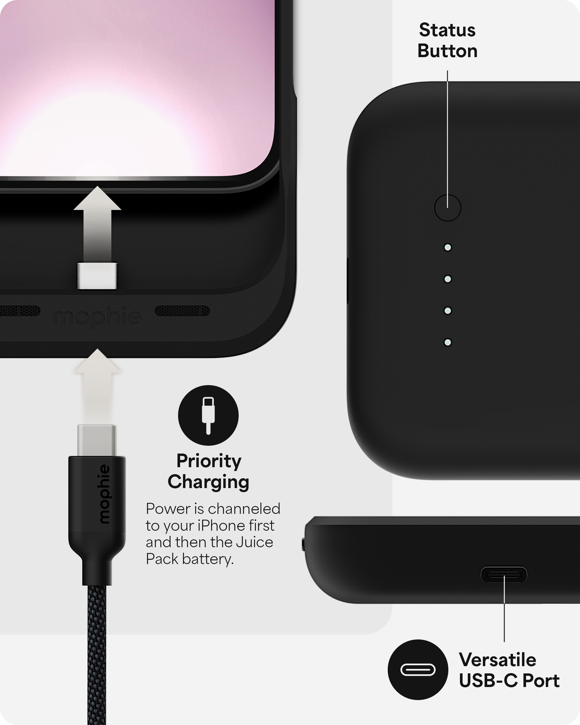 mophie-juice-pack-pour-iphone-17e-et-16e-coque-batterie-3-600-mah image 3