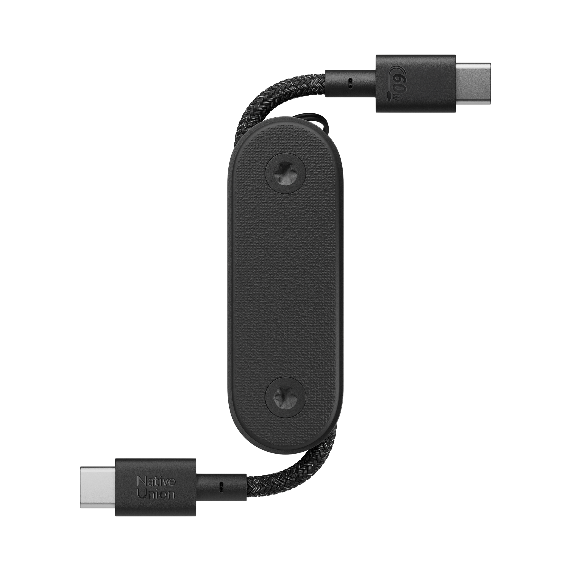 native-union-pocket-cable-c-ble-usb-c-vers-usb-c-60w-avec-porte-cl-s-int-gr image 1