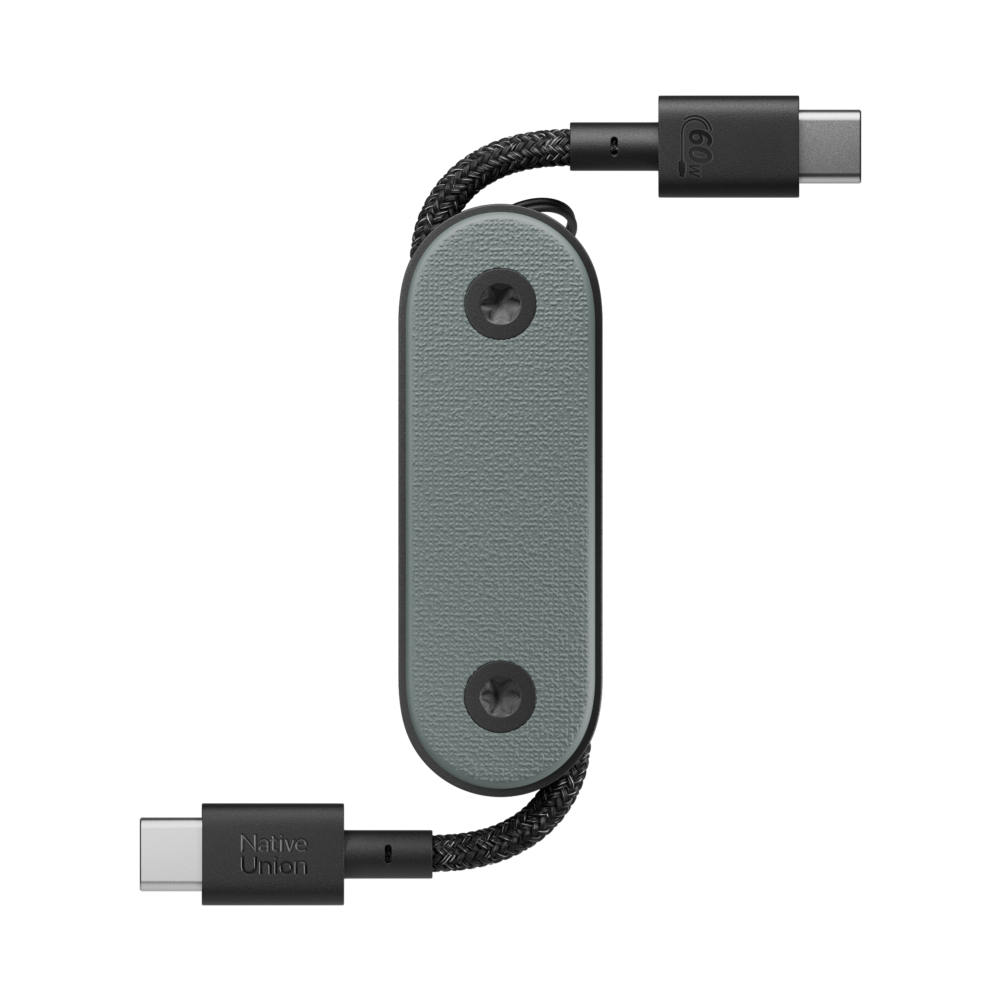 native-union-pocket-cable-c-ble-usb-c-vers-usb-c-60w-avec-porte-cl-s-int-gr image 4