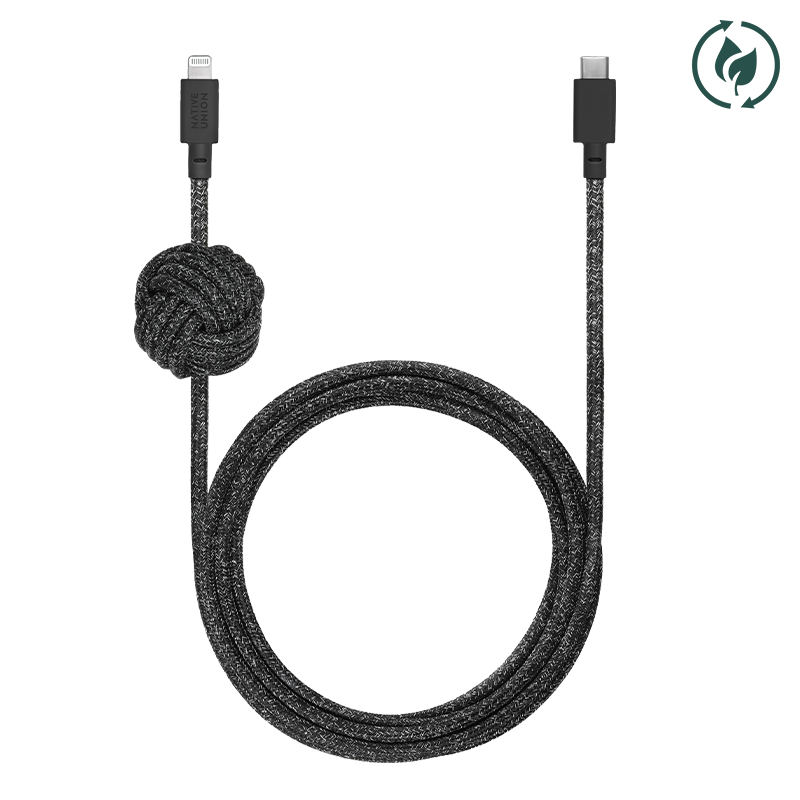 native-union-night-cable-usb-c-vers-lightning-3-m-lot-de-3 image 5