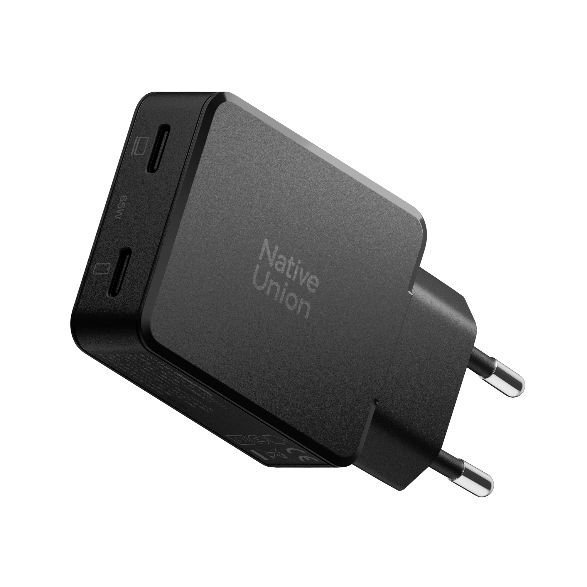 native-union-pocket-gan-charger-pd-65w-chargeur-compact-double-usb-c image 1