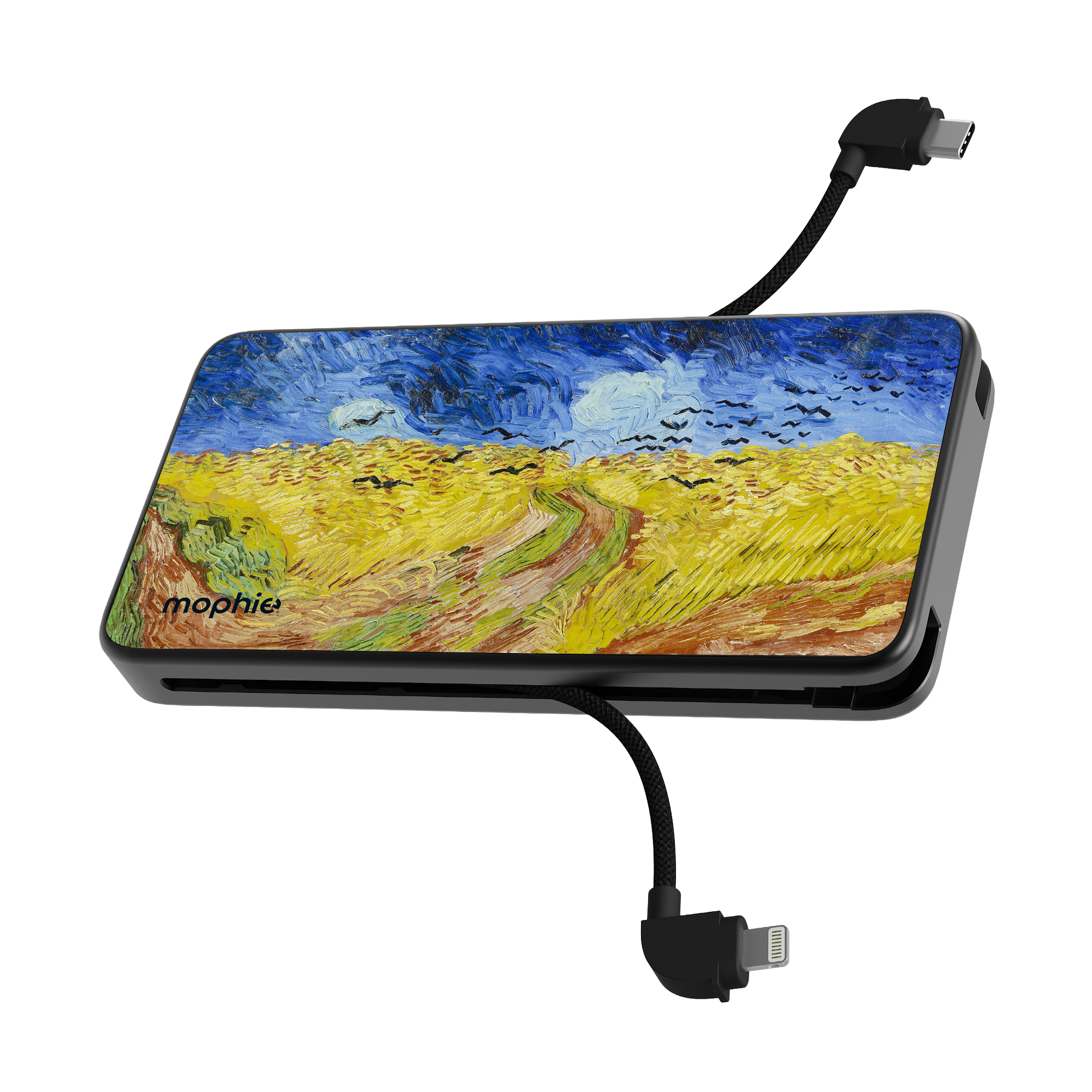 mophie-gallery-edition-powerstation-plus-10k-van-gogh-champ-de-bl-aux-corbeaux-b image 2