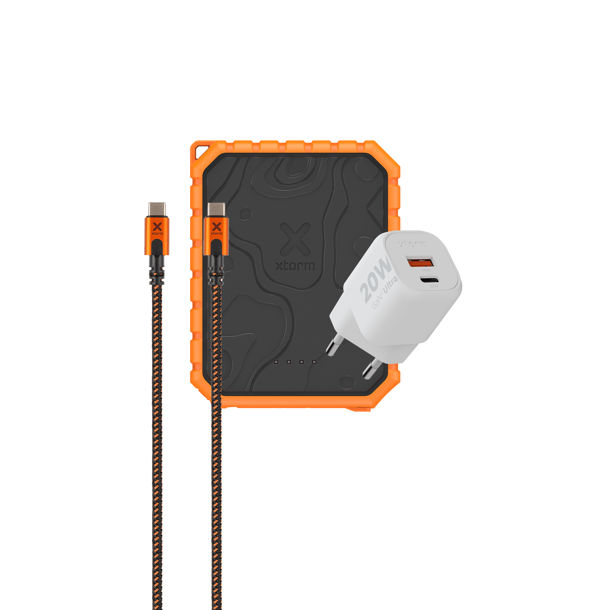 xtorm-outdoor-power-bundle-power-bank-rugged-10-000-mah-c-ble-240w-chargeur-20w image 1