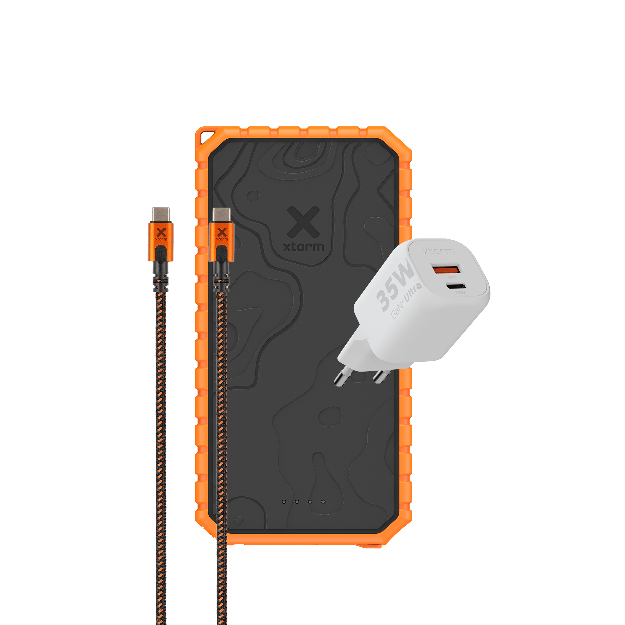 xtorm-rugged-power-bank-20-000-mah-c-ble-usb-c-240w-1-5-m-chargeur-35w image 1
