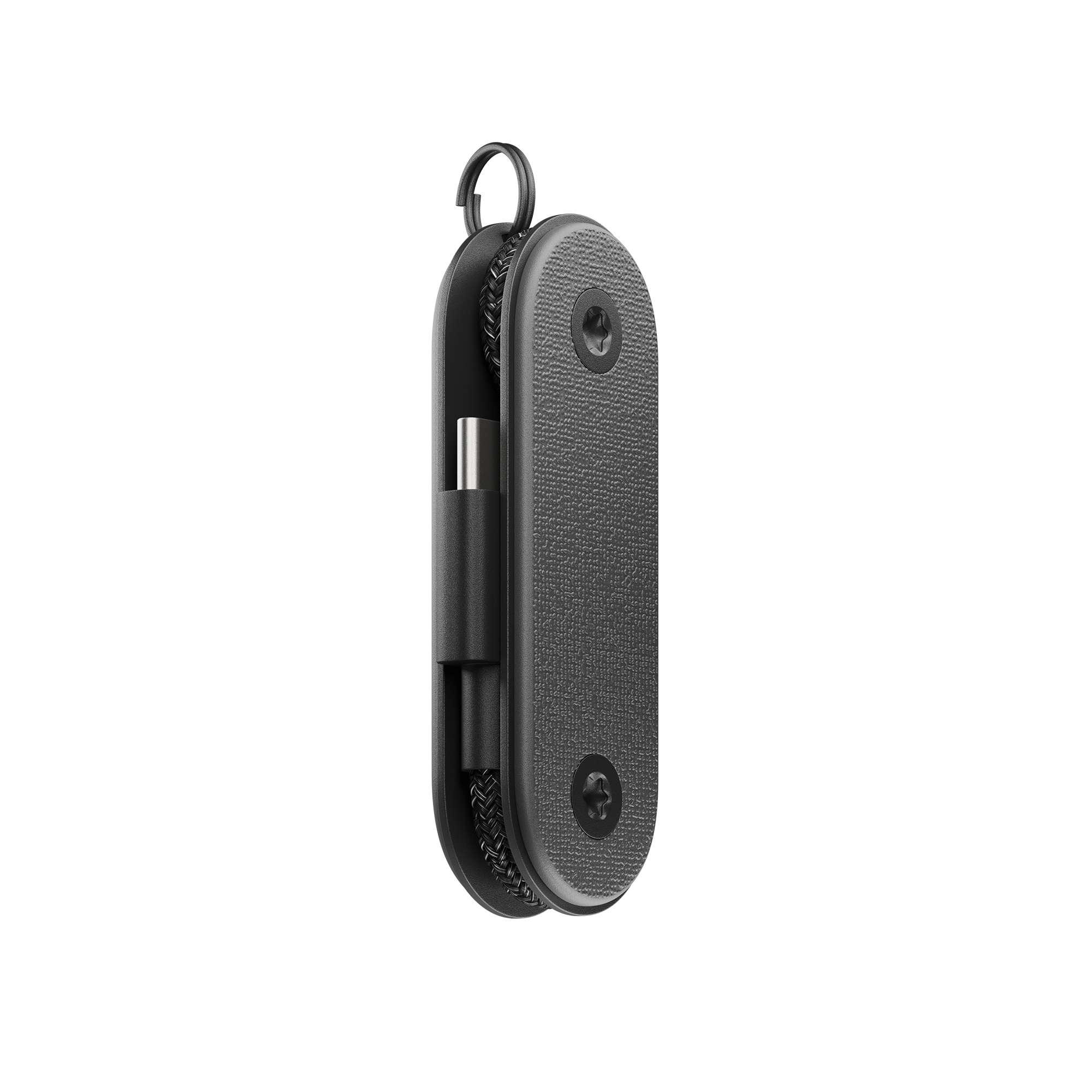 native-union-pocket-cable-c-ble-usb-c-vers-usb-c-60w-avec-porte-cl-s-int-gr image 7