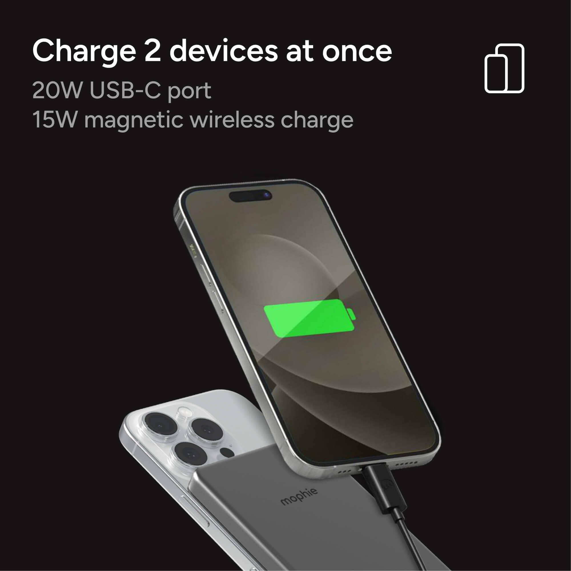 mophie-powerstation-wireless-slim-5000-mah-batterie-externe-qi2-15w-compatible-m image 4