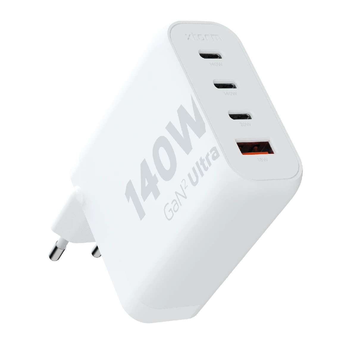 xtorm-140w-gan2-laptop-wall-charger-s-rie-volt-blanc image 2