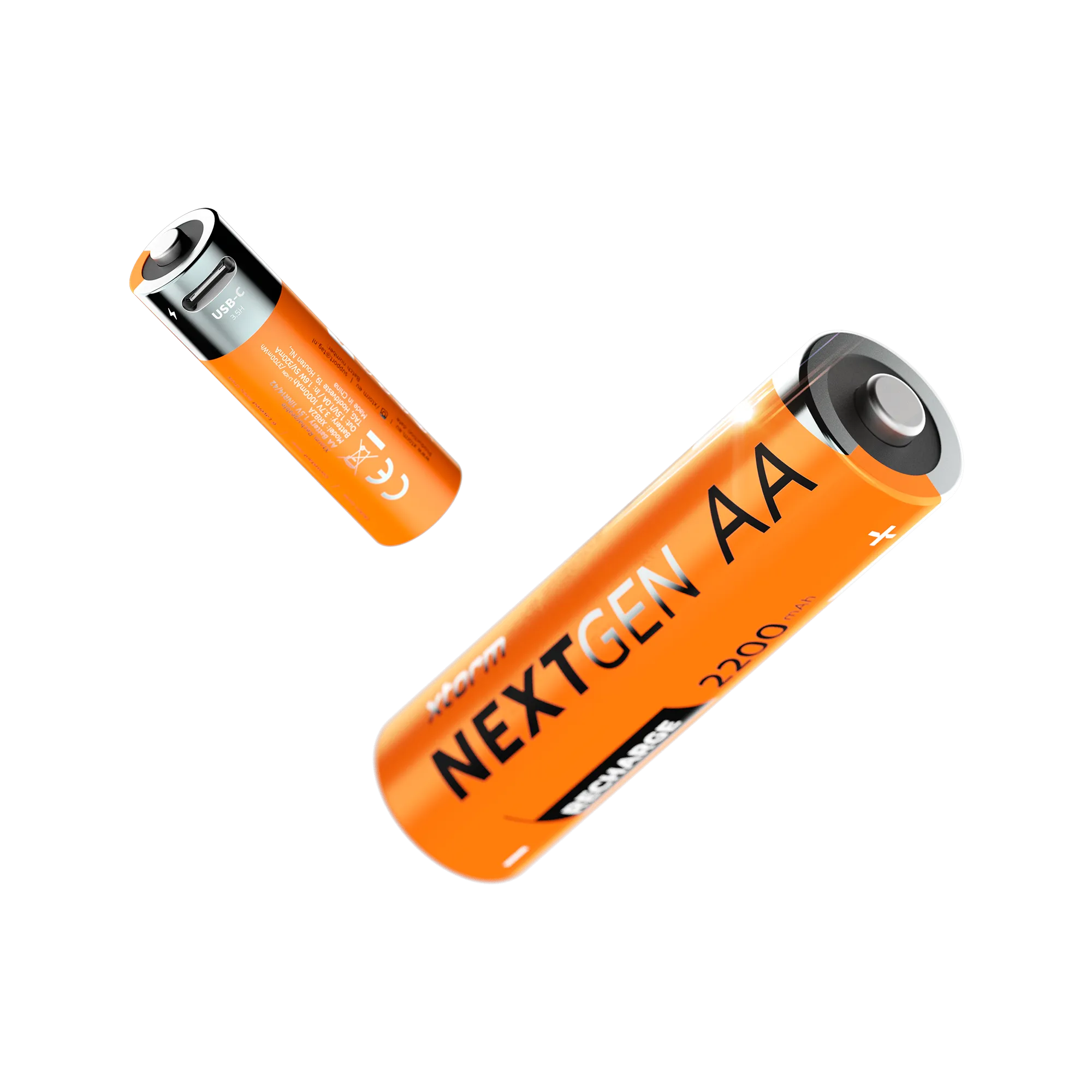 xtorm-piles-rechargeables-aa-usb-c-r-sistantes-l-eau-lot-de-4-avec-c-ble-4-en-1 image 3