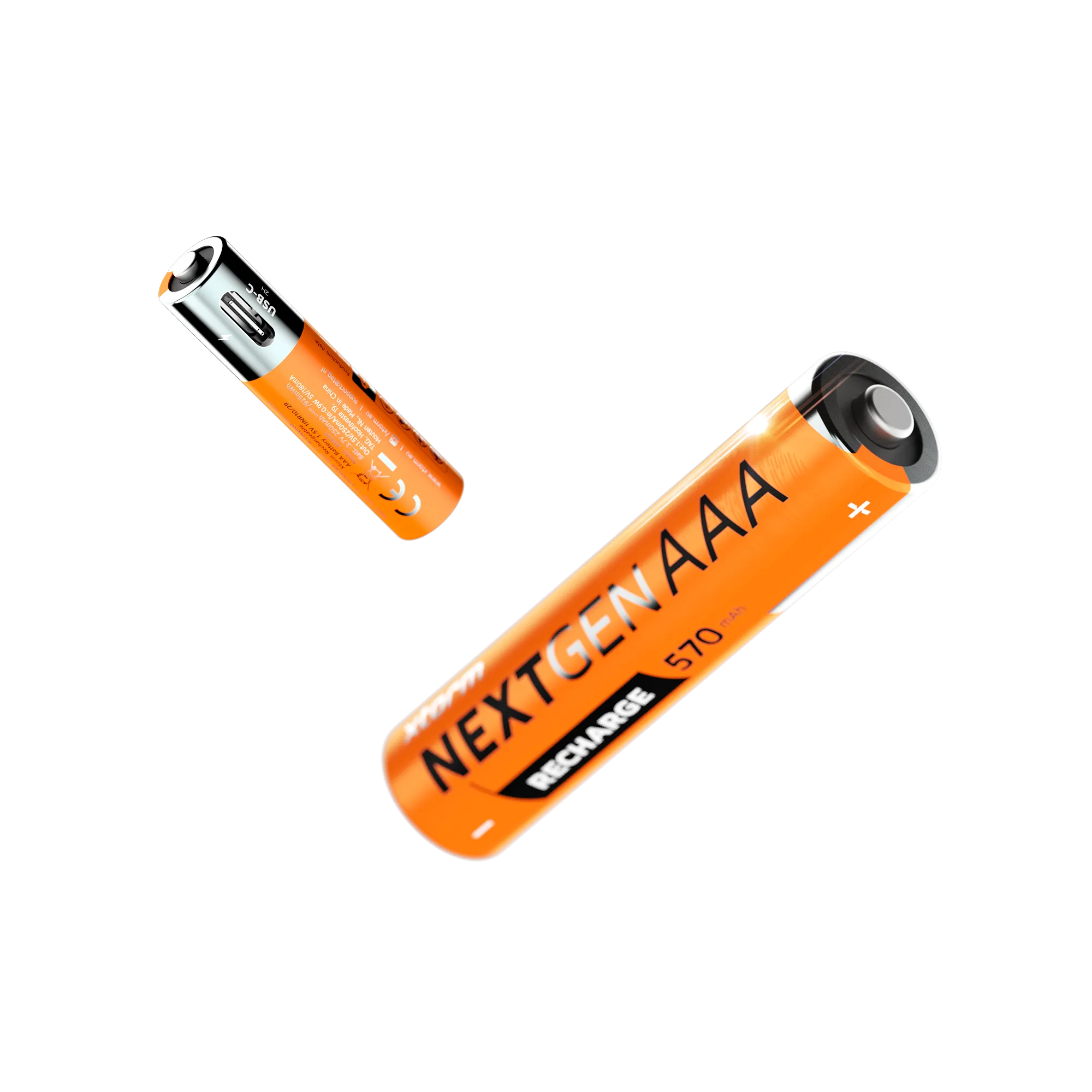xtorm-piles-rechargeables-aaa-usb-c-lot-de-4-avec-c-ble-4-en-1 image 3