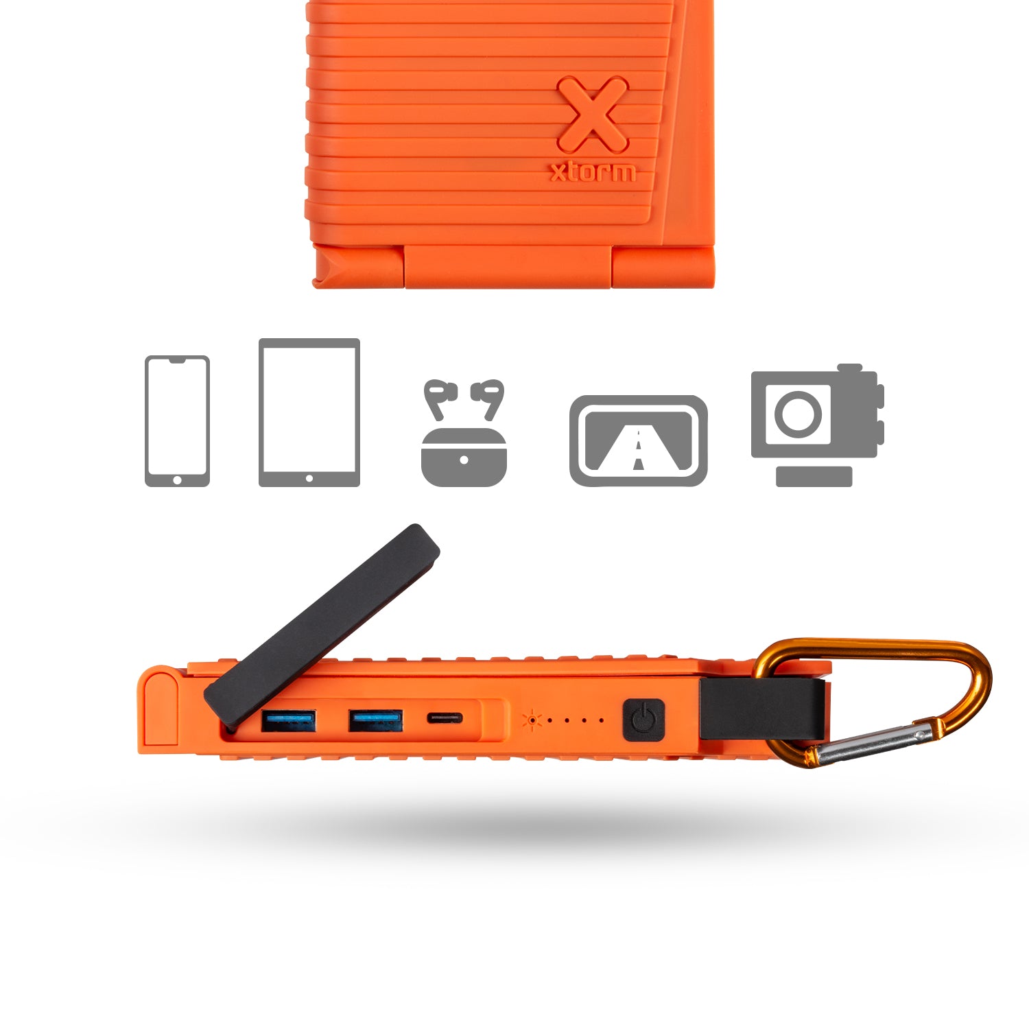 xtorm-xtreme-solar-power-bank-10-000-mah-avec-panneau-solaire image 2