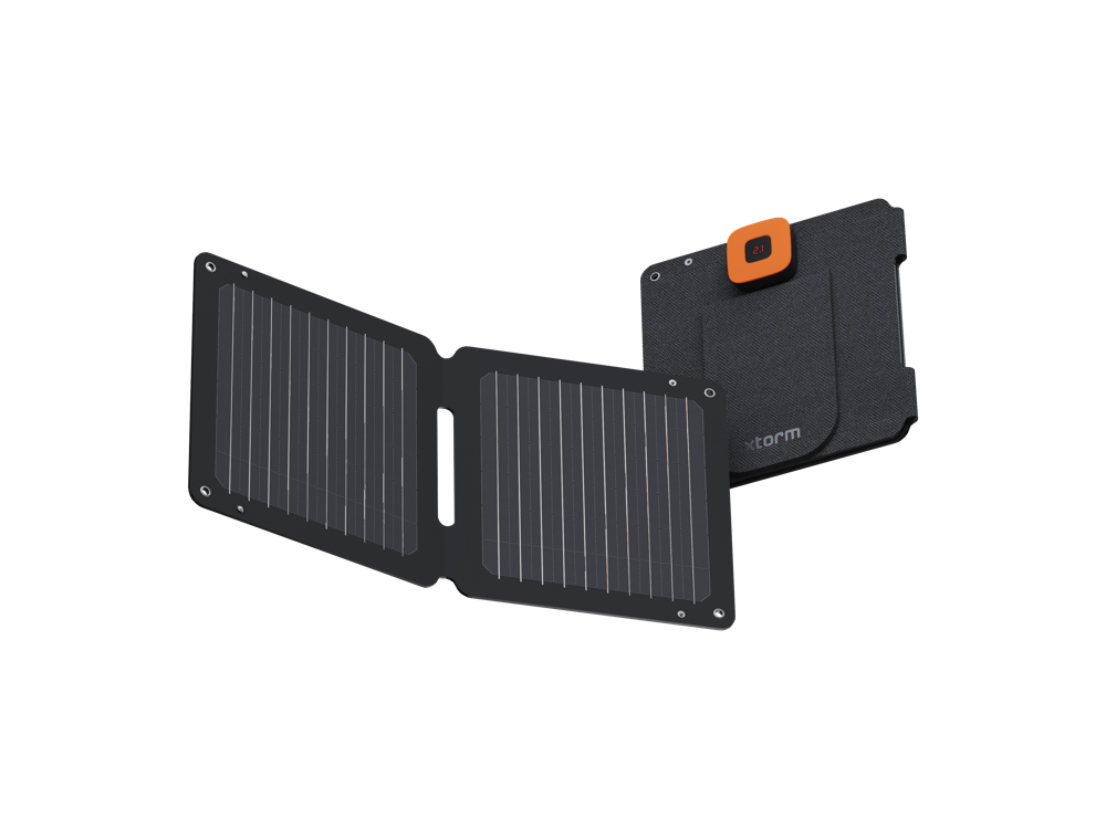 xtorm-solarbooster-14w-gen24-panneau-solaire-pliable-ipx4-avec-ports-usb-a-et-us image 1