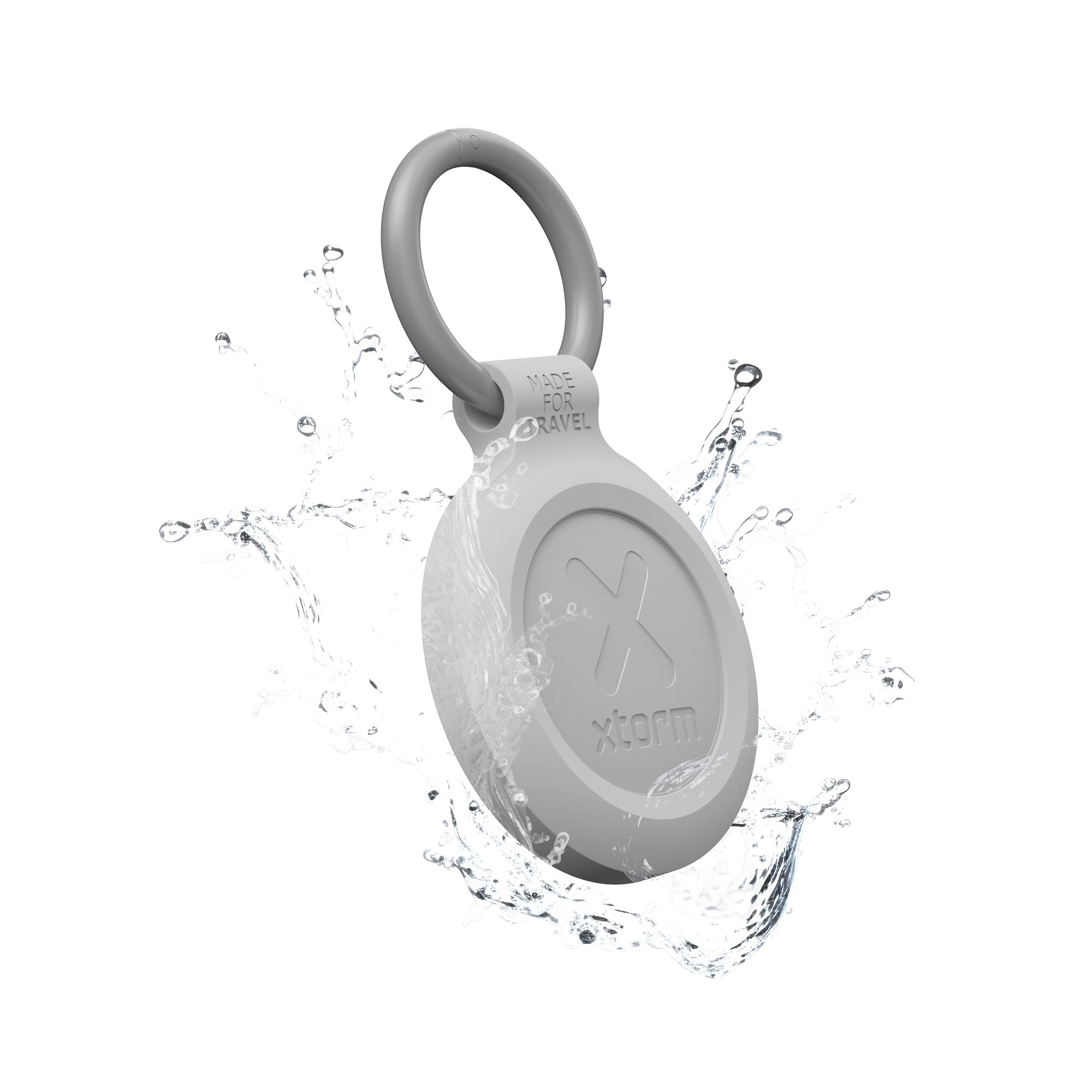 xtorm-traveltag-pour-iphone-ios-r-sistant-l-eau-blanc-cendr image 5