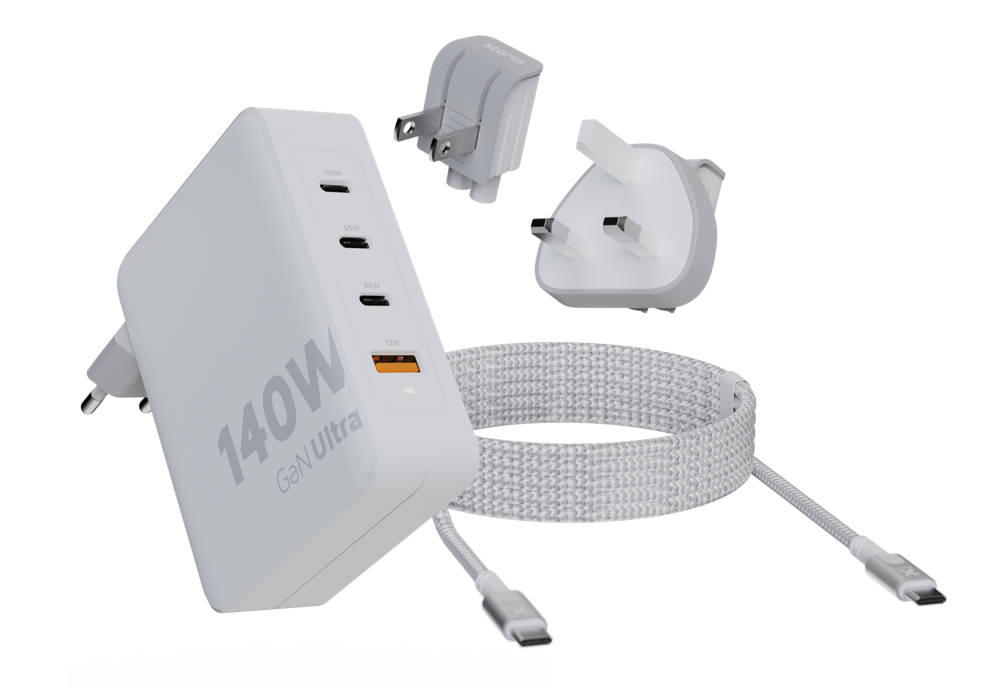 xtorm-chargeur-de-voyage-gan-ultra-140w-avec-c-ble-usb-c-pd image 1