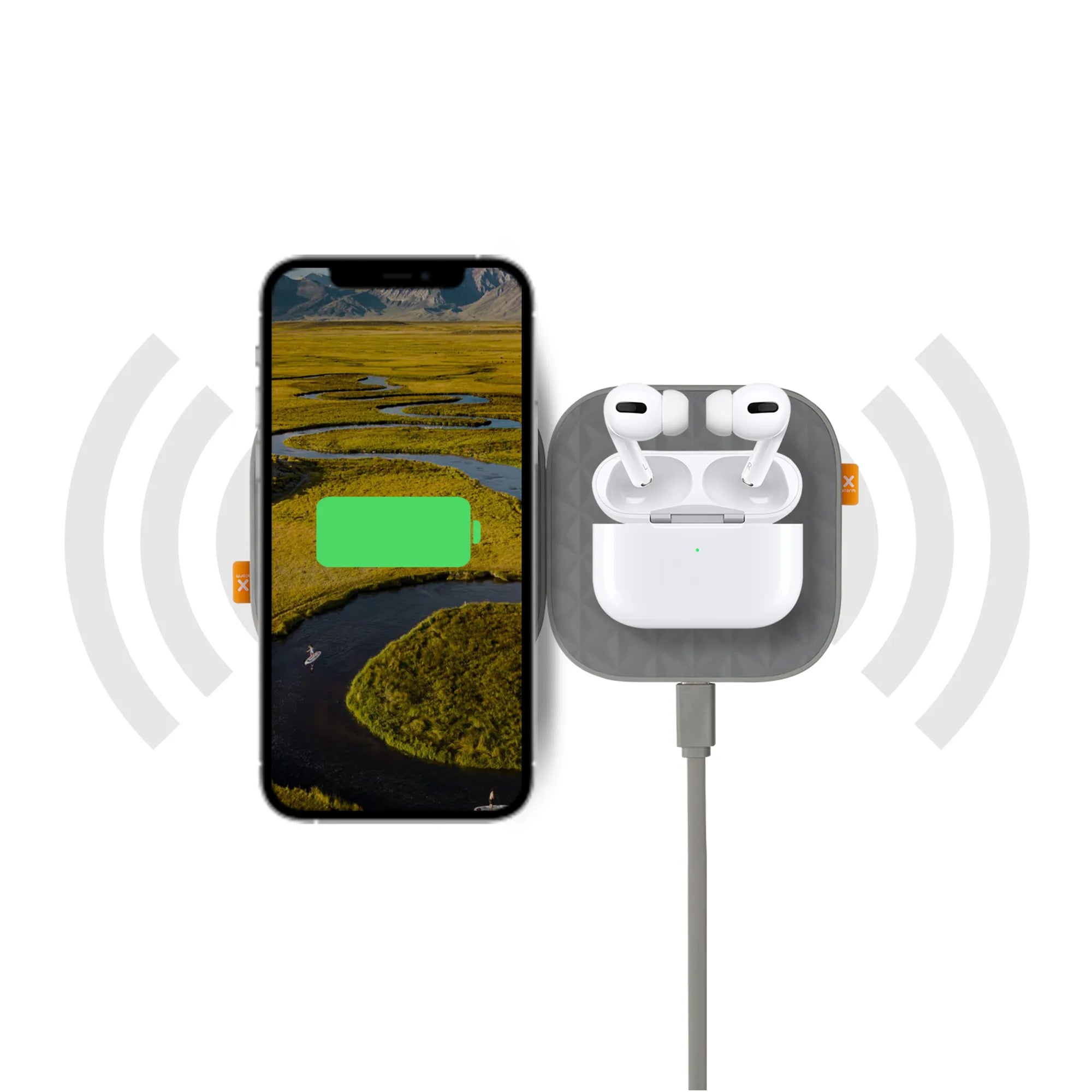 xtorm-chargeur-sans-fil-duo-15w-avec-connecteur-magn-tique image 5